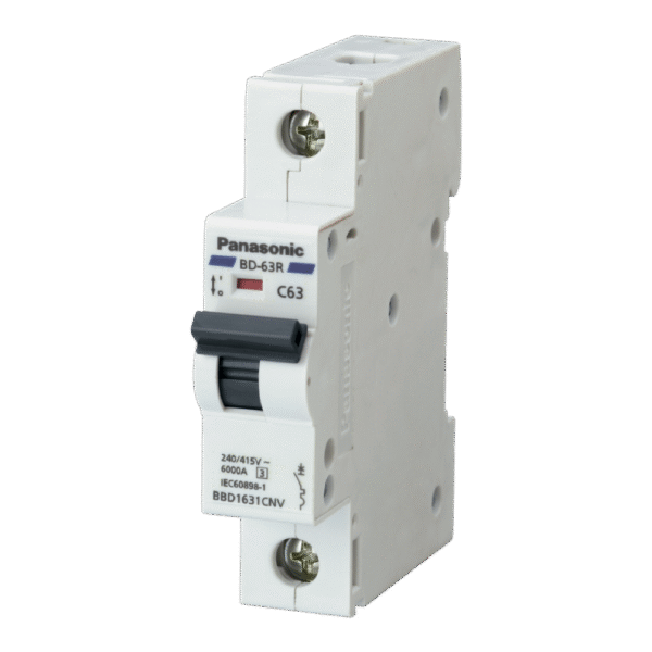 Cầu dao đóng cắt tự động MCB 6A-60A 1 cực Pansonic
