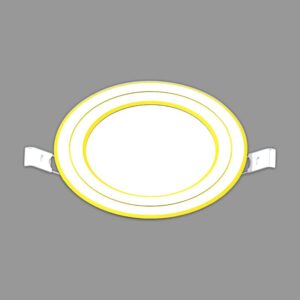 Đèn LED Dowlight viền vàng 9W Nanoco NDL09