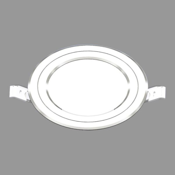 Đèn LED Dowlight viền bạc 9W Nanoco NDL09