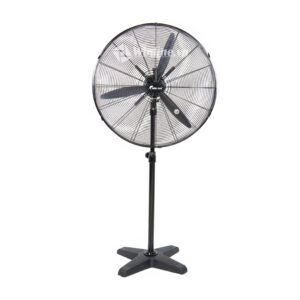 Quạt cây công nghiệp Chinghai HS24-ĐN3Đ đế composite 3 cánh đen sải cánh 60cm