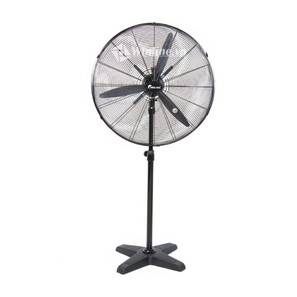 Quạt cây công nghiệp Chinghai HS24-ĐN3Đ đế composite 3 cánh đen sải cánh 60cm