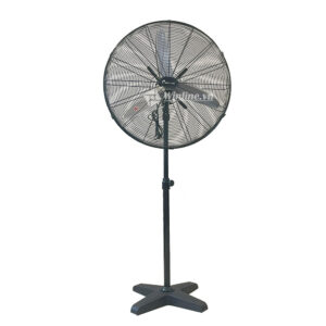 Quạt cây công nghiệp Chinghai HS24ĐN3T đế composite 3 cánh trắng, sải cánh 60cm