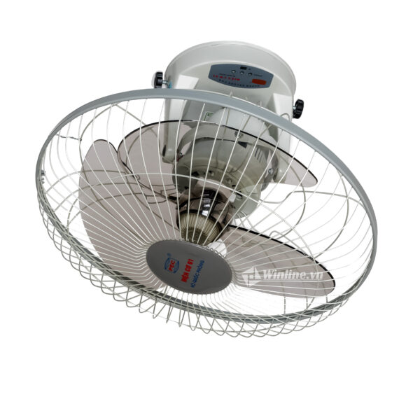 Quạt đảo trần điện cơ 91 QĐT-400, sải cánh 400 điều khiển từ xa, 46w